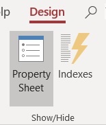 Displaying Property Sheet pane