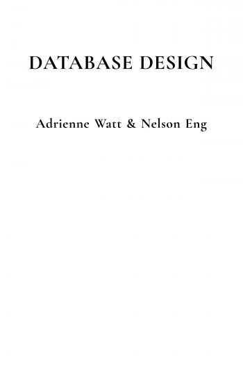 Cover image for Database Design