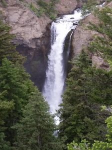waterfall in Yellowstone National Park