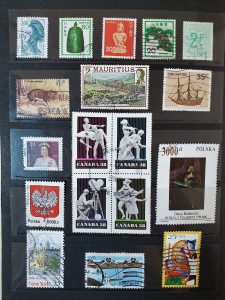 stamps from different countries