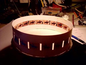 Photo of a zoetrope